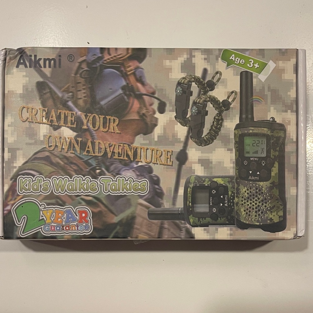 Camouflage Kids Walkie Talkies